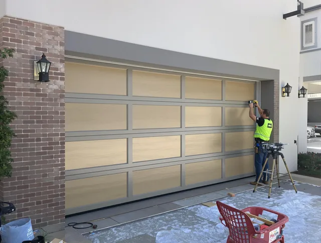 Garage door replacement service by Carson Garage Door Repair in Carson