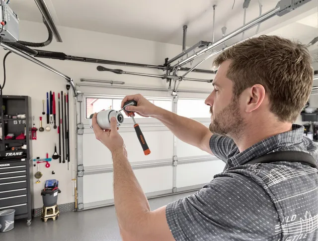 Garage door opener repair service by Carson Garage Door Repair in Carson